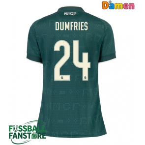 Real Madrid Denzel Dumfries #24 Replik Auswärtstrikot Damen 2026-27 Kurzarm